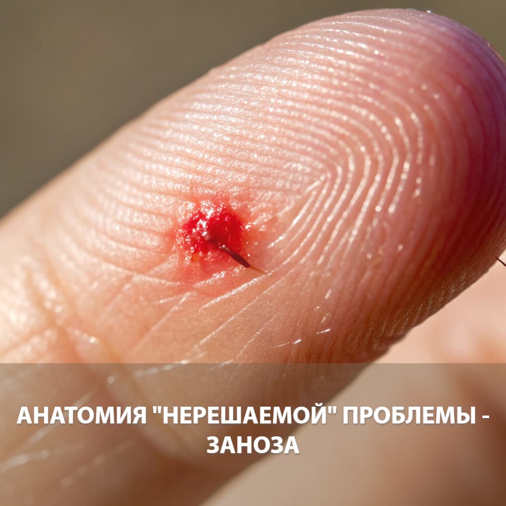 Анатомия 'нерешаемой' психологической проблемы - Заноза